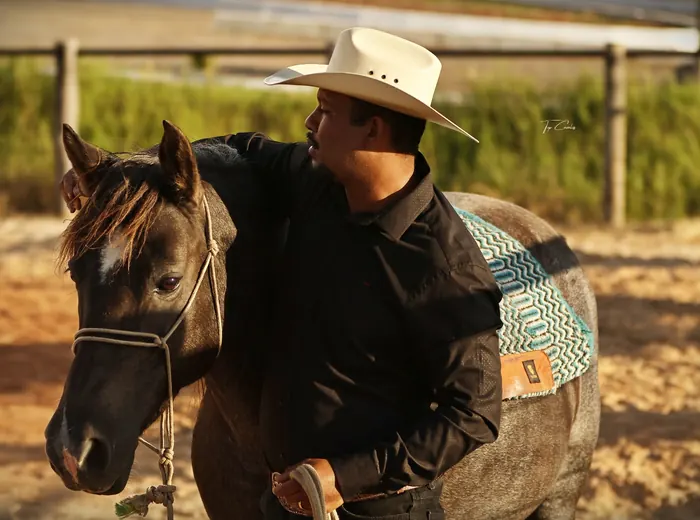 Manejo e vínculo antes da montaria